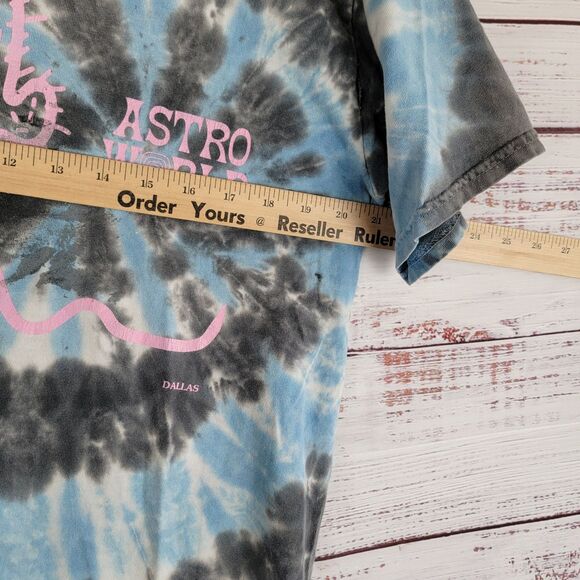 AstroWorld Festival Run T Shirt Sz L Dallas TX Concert Merch Travis Scott Rap - Picture 4 of 11